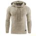 Hooded Mens Sweater Autumn Winter 2018 Long Sleeve Solid Color Tracksuit Pullovers Casual Sweater Men Sportswear Vetement Homme