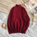 KOLMAKOV New 2019 Men's Sweaters Spring Mens Sweater Turtleneck Knitted Pullovers Homme XXL Hot Sale Soft Thin Wool Men Sweater