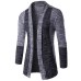 LAAMEI 2018 New Fashion Autumn Classic Cuff Hit Colors Men's Sweaters High Quality Cardigan Casual Coat Men Sweaters Knitwear