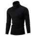 Laamei 2019 New Autumn Winter Men's Sweaters Male Turtleneck Solid Color Casual Sweater Men's Slim Fit Brand Knitting Pullovers