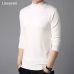 Liseaven Men Cashmere Sweaters Full Sleeve Pull Homme Solid Color Pullover Sweater Men's Tops