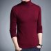 Liseaven Winter Warm Sweater Men Turtleneck Brand Mens Sweaters Slim Fit Pullover Men Knitwear Double collar Pullovers