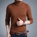 Liseaven Winter Warm Sweater Men Turtleneck Brand Mens Sweaters Slim Fit Pullover Men Knitwear Double collar Pullovers