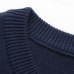 M-3XL Sweater Men 2019 New Arrival Casual Pullover Men Autumn Round Neck Patchwork Quality Knitted Brand Male Sweaters Plus Size