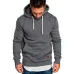 MASCUBE 2019 New Autumn Winter Fashion Color Hoody Male Large Size Warm Fleece Coat Men Brand Sweaters Hooded Sweat Shirts