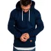 MASCUBE 2019 New Autumn Winter Fashion Color Hoody Male Large Size Warm Fleece Coat Men Brand Sweaters Hooded Sweat Shirts