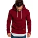 MASCUBE 2019 New Autumn Winter Fashion Color Hoody Male Large Size Warm Fleece Coat Men Brand Sweaters Hooded Sweat Shirts