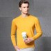 Male 100% Cotton Warm Sweater Clothes Autumn O-neck Casual Silm Sweaters Pull Homme Brand Long Sleeve Men Pullover Sueter Hombre