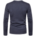 Men Button cardigans Sweaters 2019 New Casual Men solid Pullover V Collar Thick Cashmere sweater Outerwear Clothing EU/US size