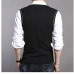 Mens Sweaters Autumn Winter Jacket Men Warm Pullovers Sleeveless O Neck Knitted Vest Femme Elegant Casual Sweater Vests