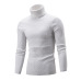 Men's Turtleneck Sweater 2018 New Autumn Winter Solid Color Sweater Casual Sweater Slim Fit Brand Simple Knitted Twist Pullovers