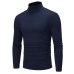 Men's Winter Warm Long Sleeve Cotton Cotton High Neck Pullover Sweater Tops Turtleneck UK