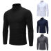 Men's Winter Warm Long Sleeve Cotton Cotton High Neck Pullover Sweater Tops Turtleneck UK