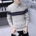 Men's fashion autumn / winter sweater Casual Striped Men O-Neck Pullovers Knitted Male  Long Sleeve 2018 Mens Sweaters Knitwear