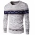 Men's fashion autumn / winter sweater Casual Striped Men O-Neck Pullovers Knitted Male  Long Sleeve 2018 Mens Sweaters Knitwear