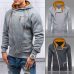 New Fashion Mens Sweater Men Zipper AutumnSolid Knitted Streetwear Mens Sweaters Winter Drawstring Casual Slim Sweaters Hip Hop