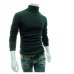 New Men Turtleneck Sweater Long Sleeve Solid Slim Fit Thin Knitted Pullover Mens Basic Style Sweaters Clothing Knitted Pullovers