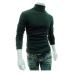 New Men Turtleneck Sweater Long Sleeve Solid Slim Fit Thin Knitted Pullover Mens Basic Style Sweaters Clothing Knitted Pullovers