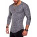 Plus Size S-4XL Slim Fit Sweater Men 2018 Spring Autumn Thin O-Neck Knitted Pullover Men Casual Solid Mens Sweaters Pull Homme