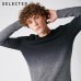 SELECTED Autumn Men's Sweater pure wool gradual change business casual sweater men  S|418425508