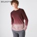 SELECTED Autumn Men's Sweater pure wool gradual change business casual sweater men  S|418425508