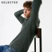 SELECTED Men's Winter Cashmere-blend Round Neckline Knitted Bussiness Casual Sweater S|418425531