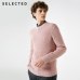 SELECTED Men's Winter Cashmere-blend Round Neckline Knitted Bussiness Casual Sweater S|418425531