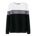 SEMIR Sweater Male Korean Men Round Neck Striped Color Knitted Sweater Fresh Youth Fashion Stripes Multicolor Tops Clothes