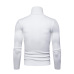 Spring Autumn New Solid Colors Pull Homme Turtleneck Sweater Dress High Elasticity Slim Pullover Men Knitwear Men Clothing 3XL