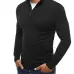 T-bird Brand 2017 New Fashion Autumn Casual Sweater Zipper Decoration Slim Fit Knitting Mens Sweaters Pullover 3 colors 0