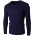 T-bird Sweater Men Woolen Knitwear Men O neck Long Sleeve Slim Warm Sweaters Grometric Pull Homme  Beige  Pulllvers Knitwear