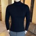 Turtleneck Men Sweater Christmas Cotton Male Sweater Winter Pullover Turtle Neck Men's Jumper White Mens Knitwear Pull Homme