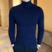 Turtleneck Men Sweater Christmas Cotton Male Sweater Winter Pullover Turtle Neck Men's Jumper White Mens Knitwear Pull Homme