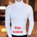 Turtleneck Men Sweater Christmas Cotton Male Sweater Winter Pullover Turtle Neck Men's Jumper White Mens Knitwear Pull Homme