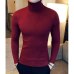 Turtleneck Men Sweater Christmas Cotton Male Sweater Winter Pullover Turtle Neck Men's Jumper White Mens Knitwear Pull Homme