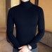 Turtleneck Men Sweater Christmas Cotton Male Sweater Winter Pullover Turtle Neck Men's Jumper White Mens Knitwear Pull Homme