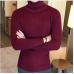 Turtleneck Sweater Men Wool Pullover Mens Sweaters Stripe Turtle Neck Male Sweter Jumper Casual Thermal High Quality Moose