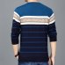 VISADA JAUNA 2017 New Style Autumn Casual Fashion Mens O-neck Sweater Slim Fit Knitting Pullover Plus Size Men's Sweater N6620