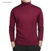 Varsanol Brand New Casual Turtleneck Sweater Men Pullovers Autumn Fashion Style Sweater Solid Slim Fit Knitwear Full Sleeve Coat