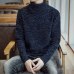 Varsanol Brand New Casual Turtleneck Sweater Men Pullovers Autumn Fashion Style Sweater Solid Slim Fit Knitwear Full Sleeve Coat