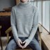 Varsanol Brand New Casual Turtleneck Sweater Men Pullovers Autumn Fashion Style Sweater Solid Slim Fit Knitwear Full Sleeve Coat