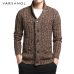 Varsnaol New Brand Sweater Men V-Neck Solid Slim Fit Knitting Mens Sweaters Cardigan Male 2018 Autumn Fashion Casual Tops Hots