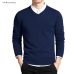 Varsnaol New Brand Sweater Men V-Neck Solid Slim Fit Knitting Mens Sweaters Cardigan Male 2018 Autumn Fashion Casual Tops Hots