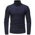 Winter High Neck Thick Warm Sweater Men Turtleneck Brand Mens Sweaters Slim Fit Pullover Men Knitwear Male Double collar