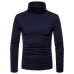 Winter Men'S Sweater 2019 New Spring Men'S Turtleneck Solid Color Casual Sweater Men's Slim Fit Brand Knitted Pullovers