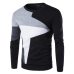 ZOGAA 2019 Men Sweaters Casual O-Neck Slim Cotton Knit Quality Men Sweater Patchwork Pullovers Male Top Hombre Camisa Masculina