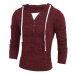 ZOGAA Brand Geek New Men's Sweaters Fashion Design Solid Hooded Knit Sweater Coat Men Clothes Slim Fit Pullovers