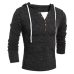 ZOGAA Brand Geek New Men's Sweaters Fashion Design Solid Hooded Knit Sweater Coat Men Clothes Slim Fit Pullovers