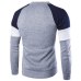 ZOGAA Winter Mens Sweater Slim Knitwear Casual Pullover Male O-neck Patchwork Sweater Mens Pull Homme Tops sueter masculino 2019