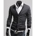 Zogaa 2019 New Men Cardigan Sweaters Fashion Wool Sweatercoat Knitwear Male V-Neck Collar Outerwear Brand Clothing Single-breast